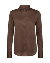Load image into Gallery viewer, Tina Jersey Shirt | Coffee Quartz