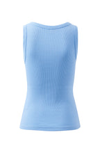 Load image into Gallery viewer, Zoe Contour Rib Tank | Powder Blue