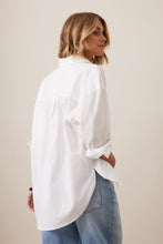 Load image into Gallery viewer, Peta Oversized Shirt | White Organic Cotton