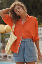Load image into Gallery viewer, Peta Oversized Shirt | Flame