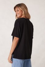 Load image into Gallery viewer, Stevie Slouchy Tee | Black