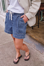 Load image into Gallery viewer, Darcy Relaxed Short | Fresh Indigo