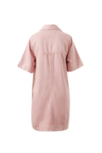 Load image into Gallery viewer, Bonnie Relaxed Shirt Dress | Blossom Pink