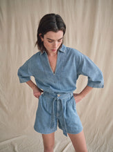 Load image into Gallery viewer, Meggi Denim Shorts | Light Blue
