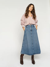 Load image into Gallery viewer, Leala Denim Skirt | Mid Blue
