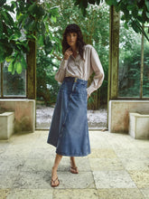 Load image into Gallery viewer, Leala Denim Skirt | Mid Blue