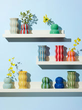 Load image into Gallery viewer, Fonda Dotty Vase | Green Blue