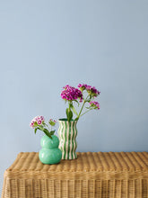 Load image into Gallery viewer, Palma Stripe Vase | Green