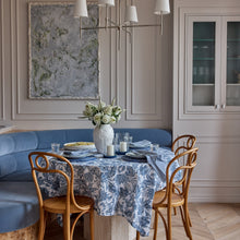 Load image into Gallery viewer, Samara Dark Blue Tablecloth