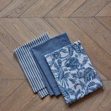 Load image into Gallery viewer, Samara Dark Blue Teatowel | Set 3