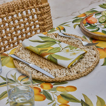 Load image into Gallery viewer, Palma Two Tone Natural Placemat