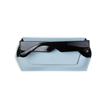 Load image into Gallery viewer, Leather Glasses Case | Sky Blue
