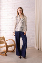 Load image into Gallery viewer, Tove Serpent Blouse | Grey