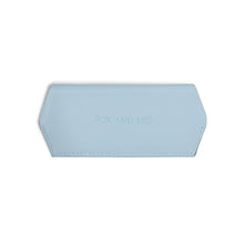 Load image into Gallery viewer, Leather Glasses Case | Sky Blue