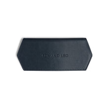 Load image into Gallery viewer, Leather Glasses Case | Navy