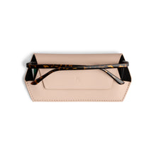 Load image into Gallery viewer, Leather Glasses Case | Blush
