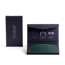 Load image into Gallery viewer, Leather Glasses Case | Forest
