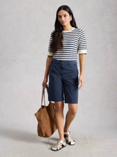 Load image into Gallery viewer, Heidi Chino Short | Dark Navy