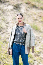 Load image into Gallery viewer, M.A.Dainty Emery Top | Snow Leopard