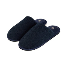 Load image into Gallery viewer, Cosy Men's Sherpa Slippers | Navy