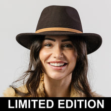 Load image into Gallery viewer, Verbier Fedora | Espresso