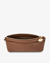 Load image into Gallery viewer, Flat Pouch | Tan Saffiano