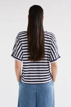Load image into Gallery viewer, Seter Tee | White Navy