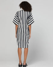 Load image into Gallery viewer, Shiro Shirt Dress | Mono Stripe