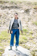 Load image into Gallery viewer, M.A.Dainty Emery Top | Snow Leopard