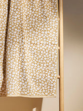Load image into Gallery viewer, Floral patterned curtain with a neutral background