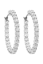 Load image into Gallery viewer, Dolce Vita Rhodium Earring