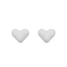 Load image into Gallery viewer, Mariel Silver Heart Earring