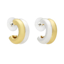 Load image into Gallery viewer, Miranda Two Tone Earring