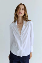 Load image into Gallery viewer, Shantal Lace Shirt | White