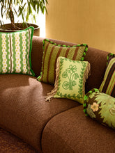 Load image into Gallery viewer, Bauhaus Green Cushion | 60cm