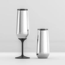 Load image into Gallery viewer, Huski Champagne Flute | White