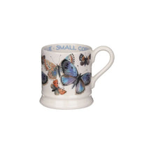Load image into Gallery viewer, Common blue butterfly 1/2 Pint Mug