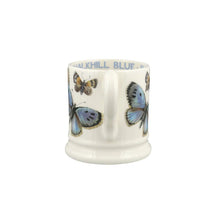 Load image into Gallery viewer, Common blue butterfly 1/2 Pint Mug