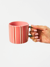 Load image into Gallery viewer, Bloomie Stripe Mug | Pink