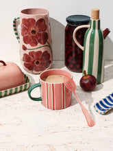Load image into Gallery viewer, Bloomie Stripe Mug | Pink