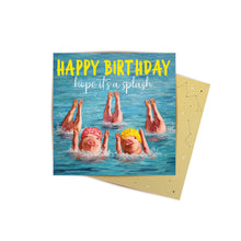 Load image into Gallery viewer, Mini Card Synchronized Swimmers
