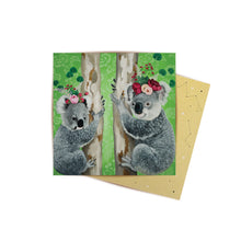 Load image into Gallery viewer, Mini Card Christmas Koalas
