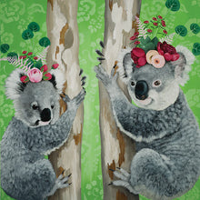 Load image into Gallery viewer, Mini Card Christmas Koalas