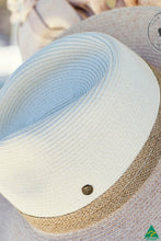 Load image into Gallery viewer, Parsley Bay  Flexibraid Camel/Ivory Mix Fedora