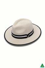 Load image into Gallery viewer, Windsor Fedora Ivory/Navy