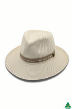 Load image into Gallery viewer, Barrington Flexibraid Fedora Ivory