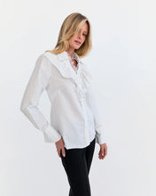 Load image into Gallery viewer, Shantal Frill Shirt | Polka Dot
