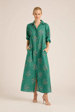 Load image into Gallery viewer, Stevie Fall Cupro Dress | Mint Wreath