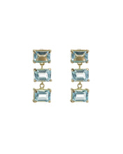 Load image into Gallery viewer, Louise Multi Blue Topaz Drop | Gold