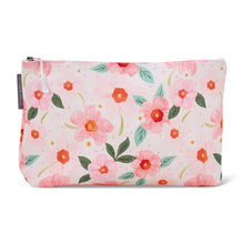 Load image into Gallery viewer, Linen Cosmetic Bag | Meadow Blush